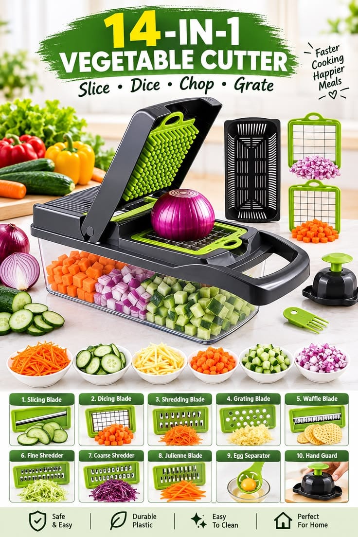14-in-1 Vegetable Cutter